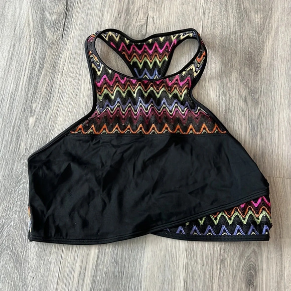 🏴 Aerie crop top bra size large - Picture 2 of 6